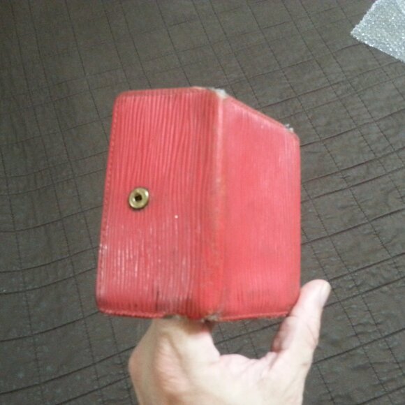 Vintage LV Louis Vuitton Epi Leather Key Holder Case Red Unisex Women's Men's - Picture 5 of 16